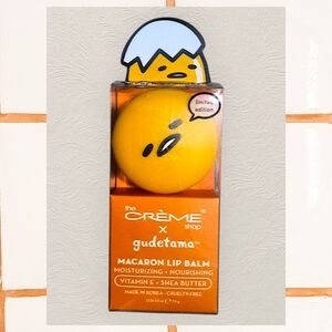 The Crème Shop Gudetama Macaron Lip Balm - Limited Edition Orange